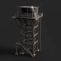 Post-Apocalyptic Guard Tower