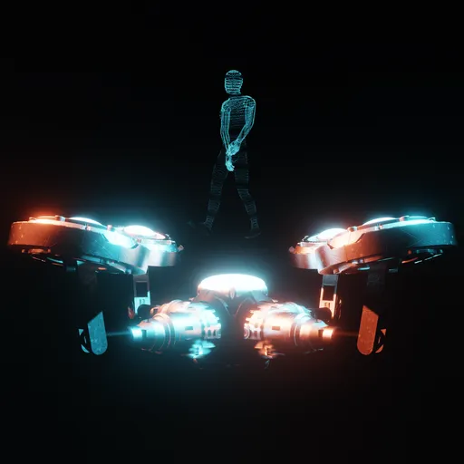 Hologram effect