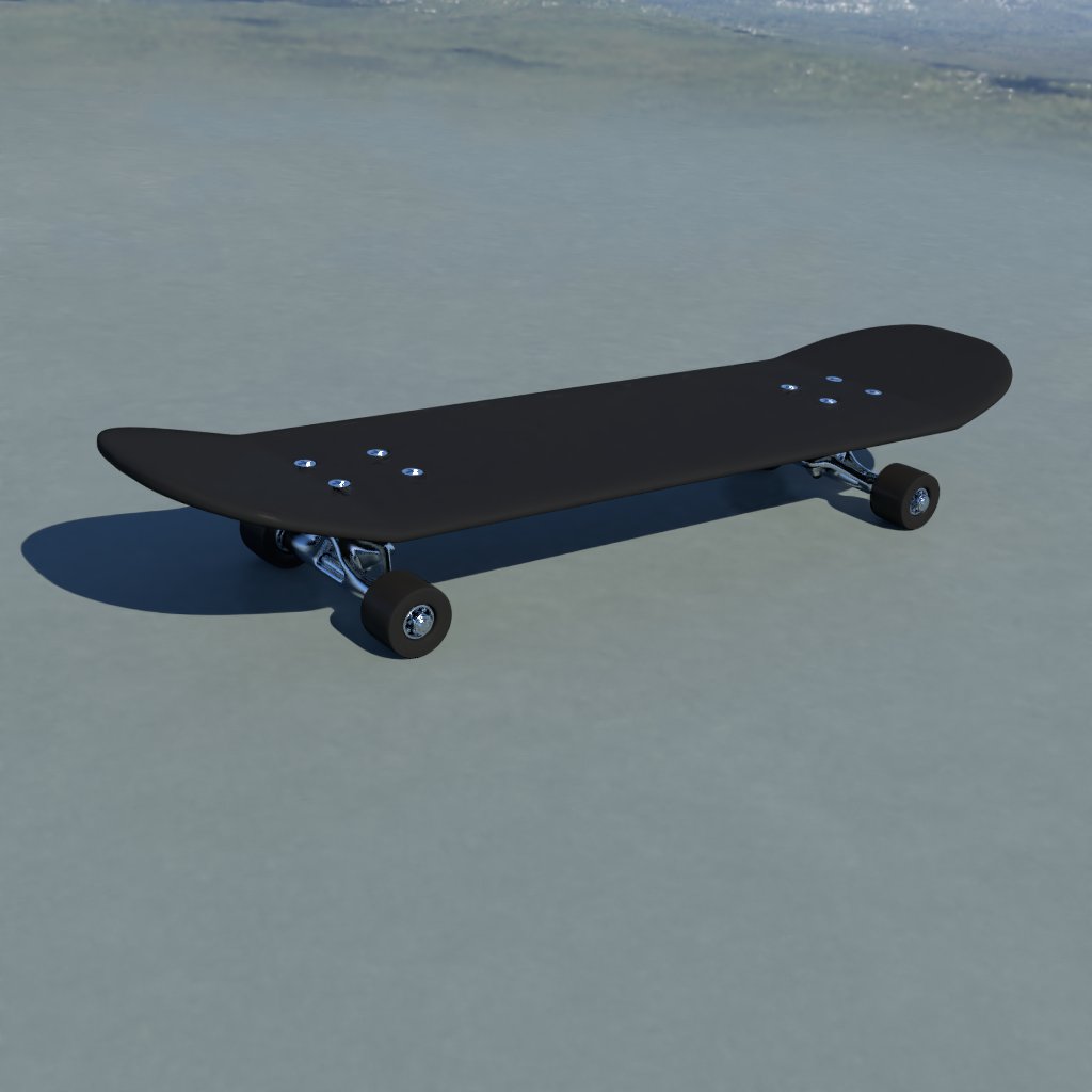 Skateboard | FREE Sport Models | BlenderKit