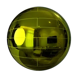 AR3DMat PBR Gold Panels