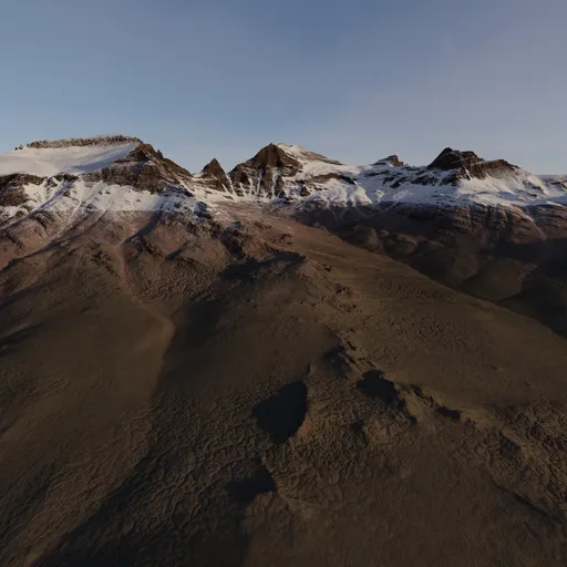 Mountain Landscape Terrain