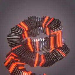 Parametric Chevron Segment Torus