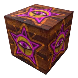 "Medieval Box 01" 3D model for Blender 3D featuring a PBR Seamless Tile texture, perfect for creating medieval-themed video games or historical visual projects. Advanced group configuration and unique shader node allows for easy customization and level of detail. Expertly designed to capture the essence of the Middle Ages.