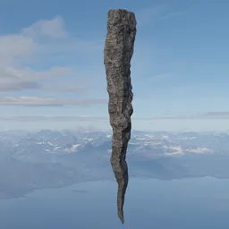 Sharp Pointy Jagged Rock