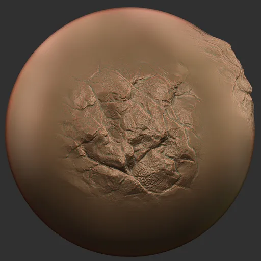 ER_Rock Brush- Jagged Fracture