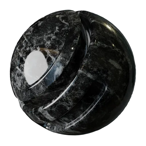 Black Polished Marble
