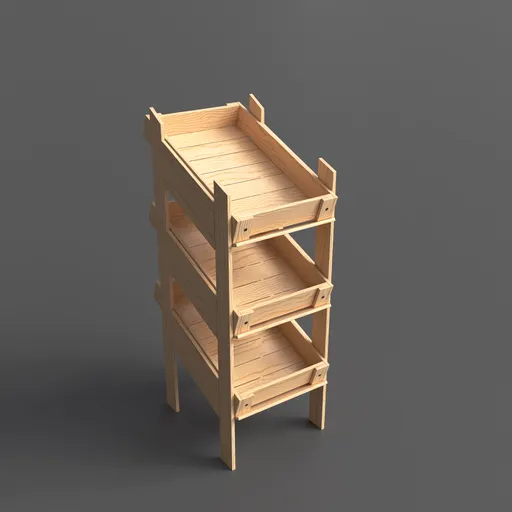 Display stand crate