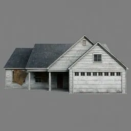 Abandoned Large House