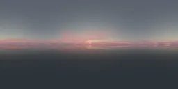 Cloudy Pink Sunrise  Water