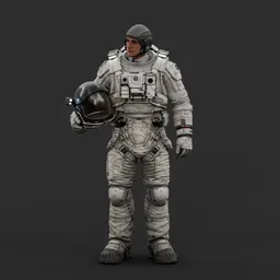 Astronaut Posed
