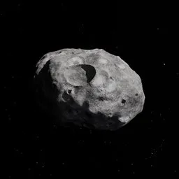 Space Asteroid Rock