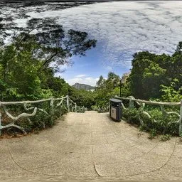Stone staircase during daytime
