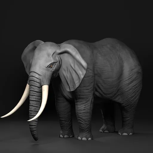 Elephant - Rigged