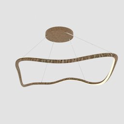 Twisted Curwed Lamp