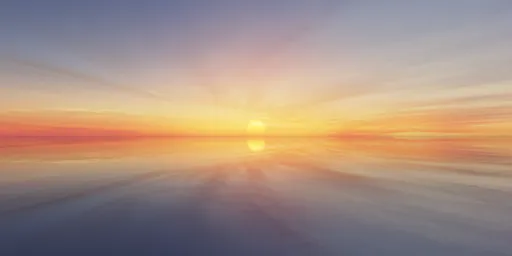 Pure Sky Colorful Sunset Clouds