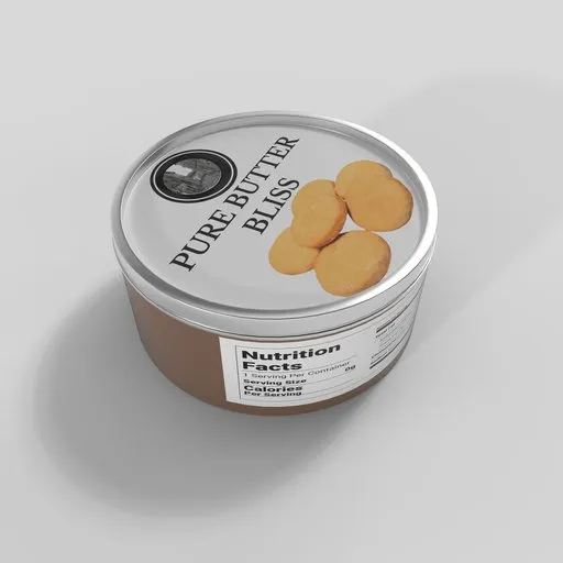 Butter Cookie Tin