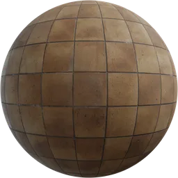 Brown Floor Tilles