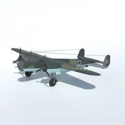 Low Poly Dornier Do 17 Z