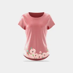 The Blooming Hem Tee