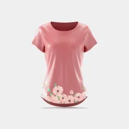 The Blooming Hem Tee