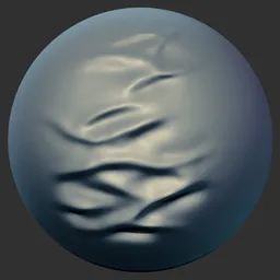 ER_Fabric Brush Pinched Fabric Fold