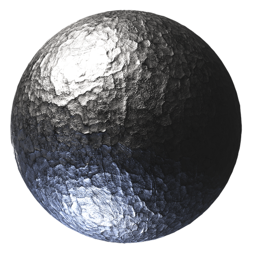 BlenderKit Download the FREE Metal Rough 01 material