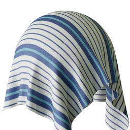 Stripe Blue Flat