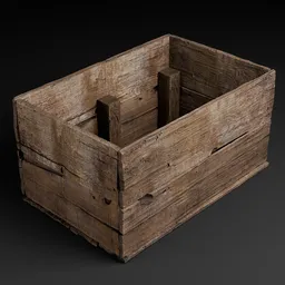 MK Wooden crate 014