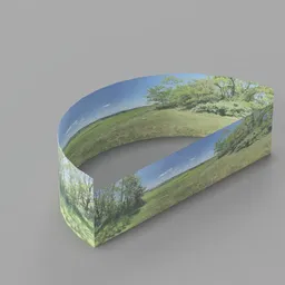 Panorama Landscape Fields 02