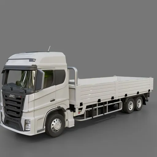 JMC Weilong HV5 Flatbed Truck