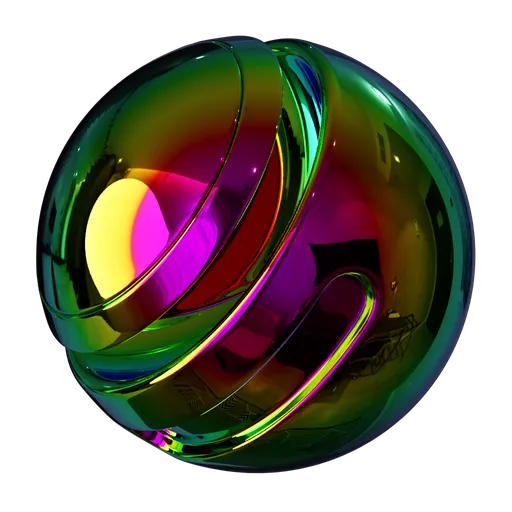 Procedural Iridescent Shader