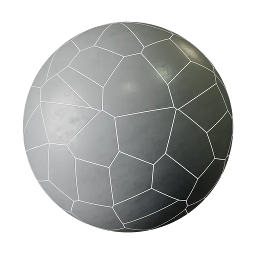 High-resolution polished concrete PBR texture for 3D modeling in Blender and other software, featuring varied light reflections.