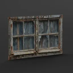 Old window - T -  14