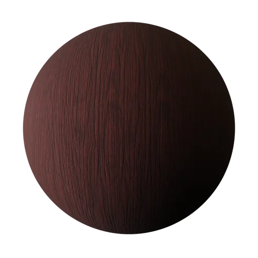PBR texture of wood-colored aluminium film material for realistic rendering in Blender 3D and other applications.