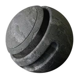 Potholed Weathered Asphalt