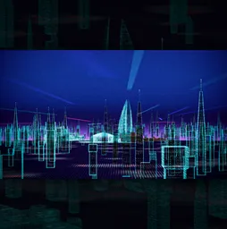 Simple Sci Fi scene setup