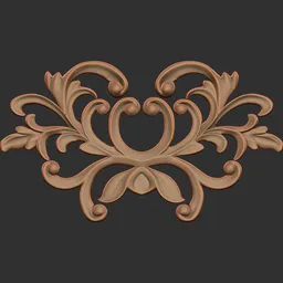 Intricate 3D sculpting brush stroke for detailed war equipment designs in Blender.