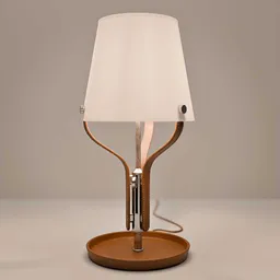 Hermes leather Table Lamp