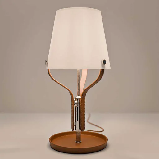 Hermes leather Table Lamp