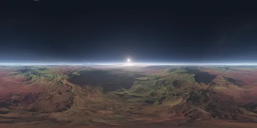 Sci-fi Landscape Terrain