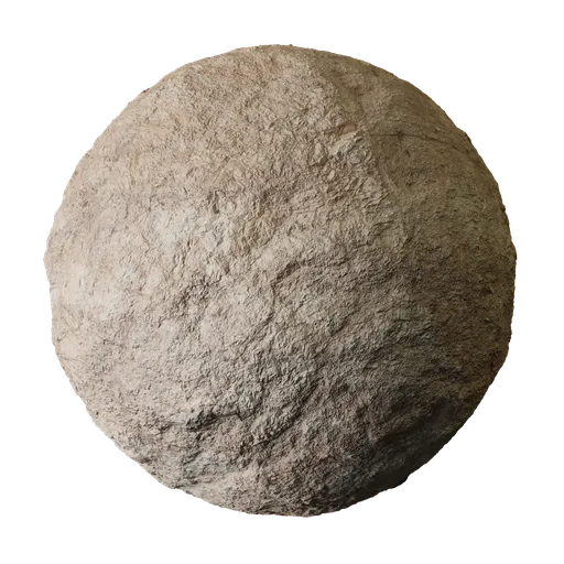 Eroded Pink Beige Clay Rock