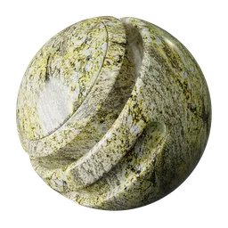 Yellow marble