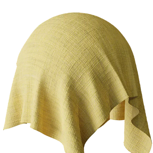 Yellow Woven Fabric | FREE fabric materials | Blendkit