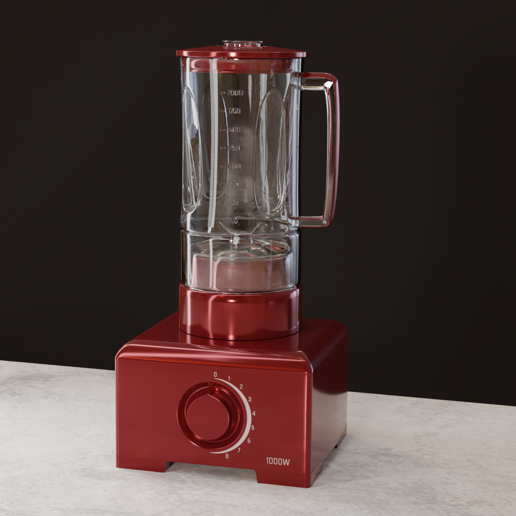 blender appliance 3d model download