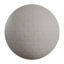 White Painted Brick Wall