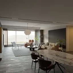 Modern Serenity Living Room