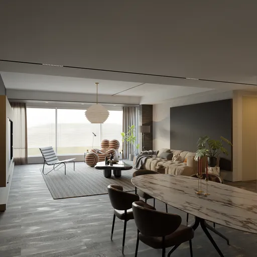 Modern Serenity Living Room