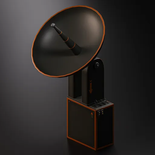 Sci-fi communication dish