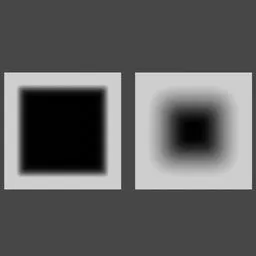 Procedural Square Smoothed corners