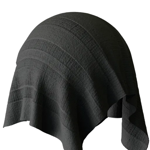 Dark Grey Terrycloth